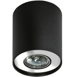 NEOS 1 черен/хром PLAFON