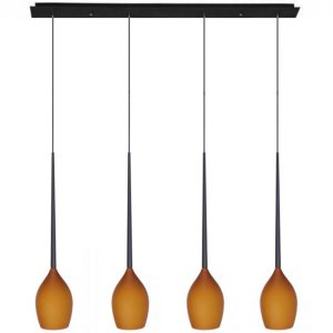 IZZA 4 LAMPA WISZACA AMBER