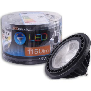 AZZARDO LAMPA LED 15W ES111 черен DIMM 3000 LL110151