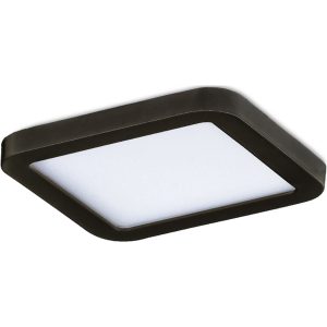 SLIM 9 SQUARE 3000K черен IP44