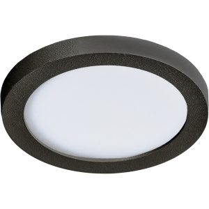 SLIM 9 ROUND 4000K черен IP44
