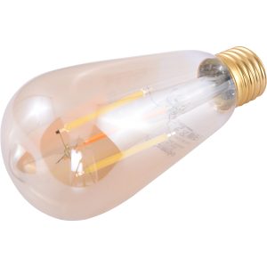 LED SMART E27 7W CCT DIMM AMBER GLASS