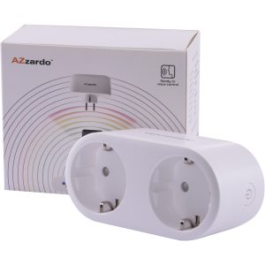 DOUBLE SMART PLUG 16A бял