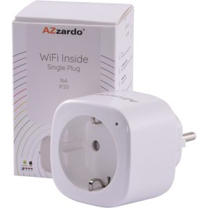 SINGLE SMART PLUG 16A бял