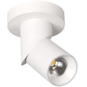 SANTOS EXPOSED ROUND LED бял