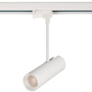 LENS TRACK 3LINE GU10 бял/бял