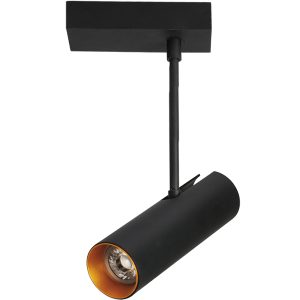 LENS SQUARE черен/златен