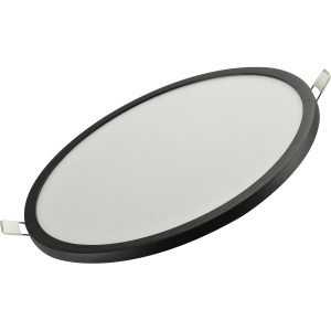 SLIM 22 ROUND 4000K IP44 черен