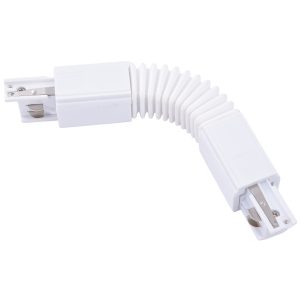 TRACK 3LINE FLEXIBLE CONNECTOR бял