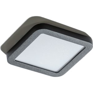 SLIM 9 SQUARE 4000K черен IP44