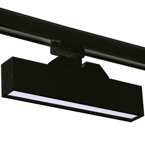 LINNEA 29 TRACK 3LINE 12W CCT SWITCH черен