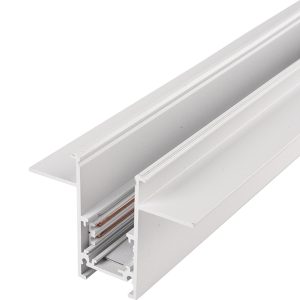 ALFA TRACK MAGNETIC52 1m GIPS2 + 2x END CAP бял