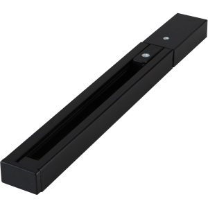 TRACK 1LINE SET 1.5m + END POWER + END CAP черен
