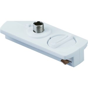 TRACK 1LINE ELECTRIC ADAPTER бял