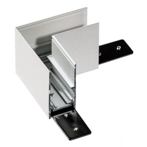 BETA TRACK MAGNETIC57 230V CORNER90 A бял