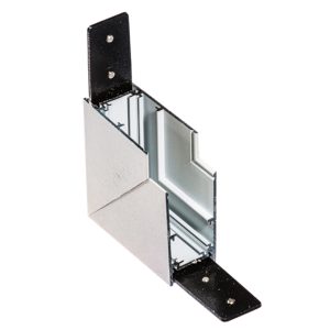 BETA TRACK MAGNETIC57 230V CORNER90 B бял