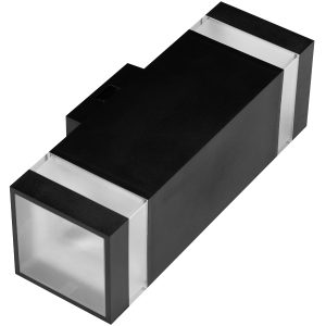 JASON 2 SQ стенна лампа IP65 черен