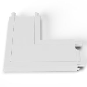 GAMMA TRACK MAGNETIC 5mm L CONNECTOR бял