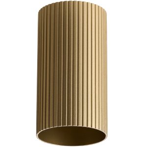 LUCAS RIBBED TUBE 9 ANODISED златен
