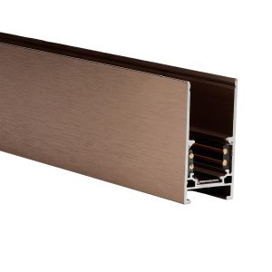 ALFA TRACK MAGNETIC52 1m + 2x END CAP ANODISED CHOCOLATE