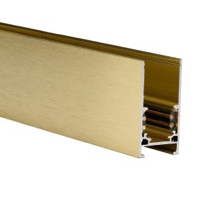 ALFA TRACK MAGNETIC52 1m + 2x END CAP ANODISED златен