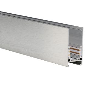 ALFA TRACK MAGNETIC52 1m + 2x END CAP ANODISED сребрист