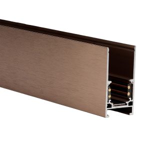BETA TRACK MAGNETIC57 230V 1m ANODISED CHOCOLATE